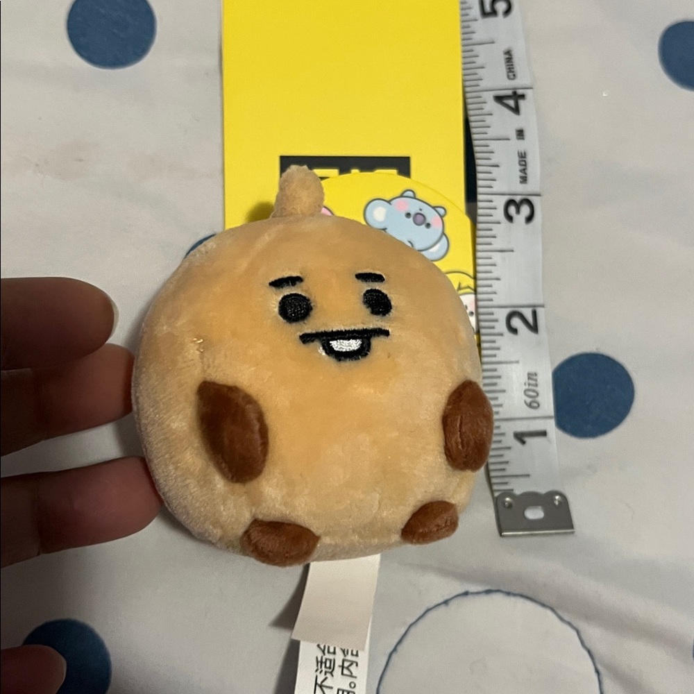 Official Line Friends RJ BT21 Plush Koya, RJ, Shooky, Mang, Chimmy, Tata & Cooky - Picture 7 of 10